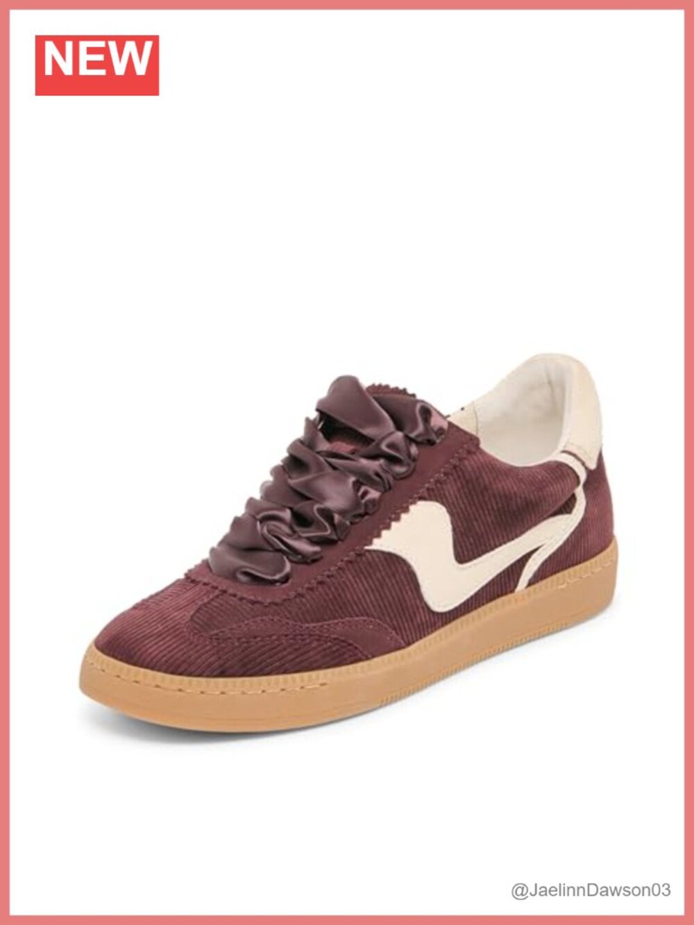 Dolce Vita Notice Leather Low Top Lace-Up Sneaker
